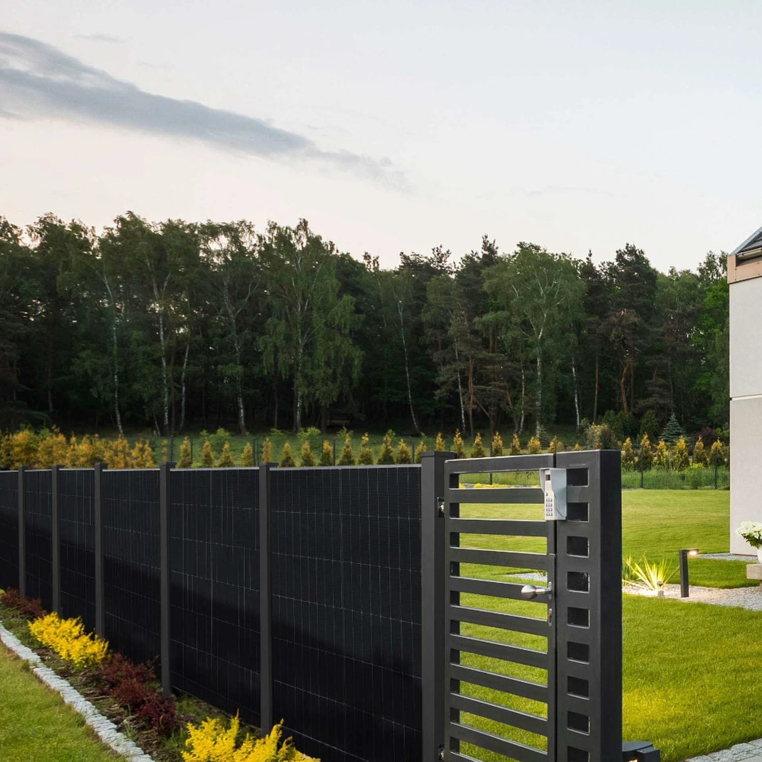 Solarzaun Feld 1,25x1,85m