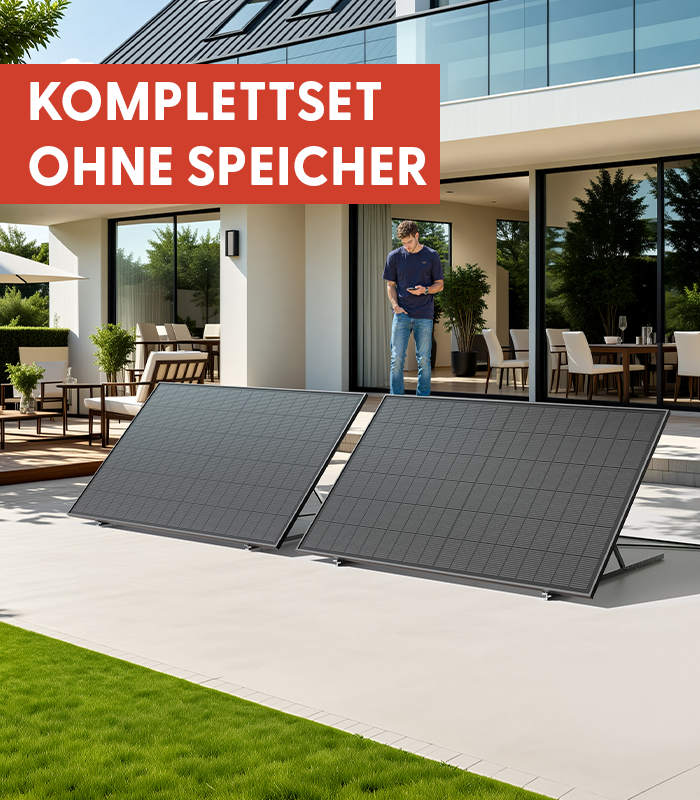Komplettset ohne Speicher