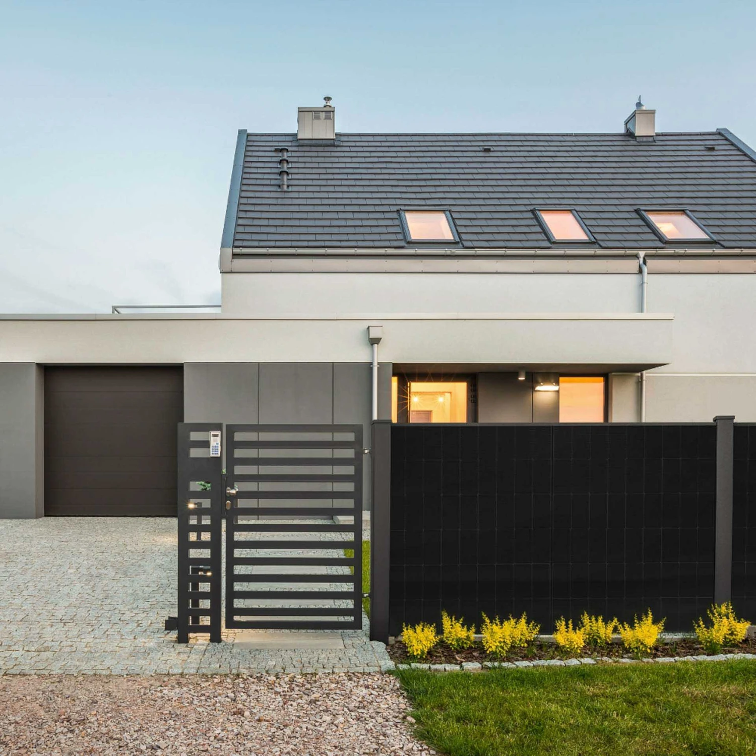 Solarzaun Feld 1,25x1,85m