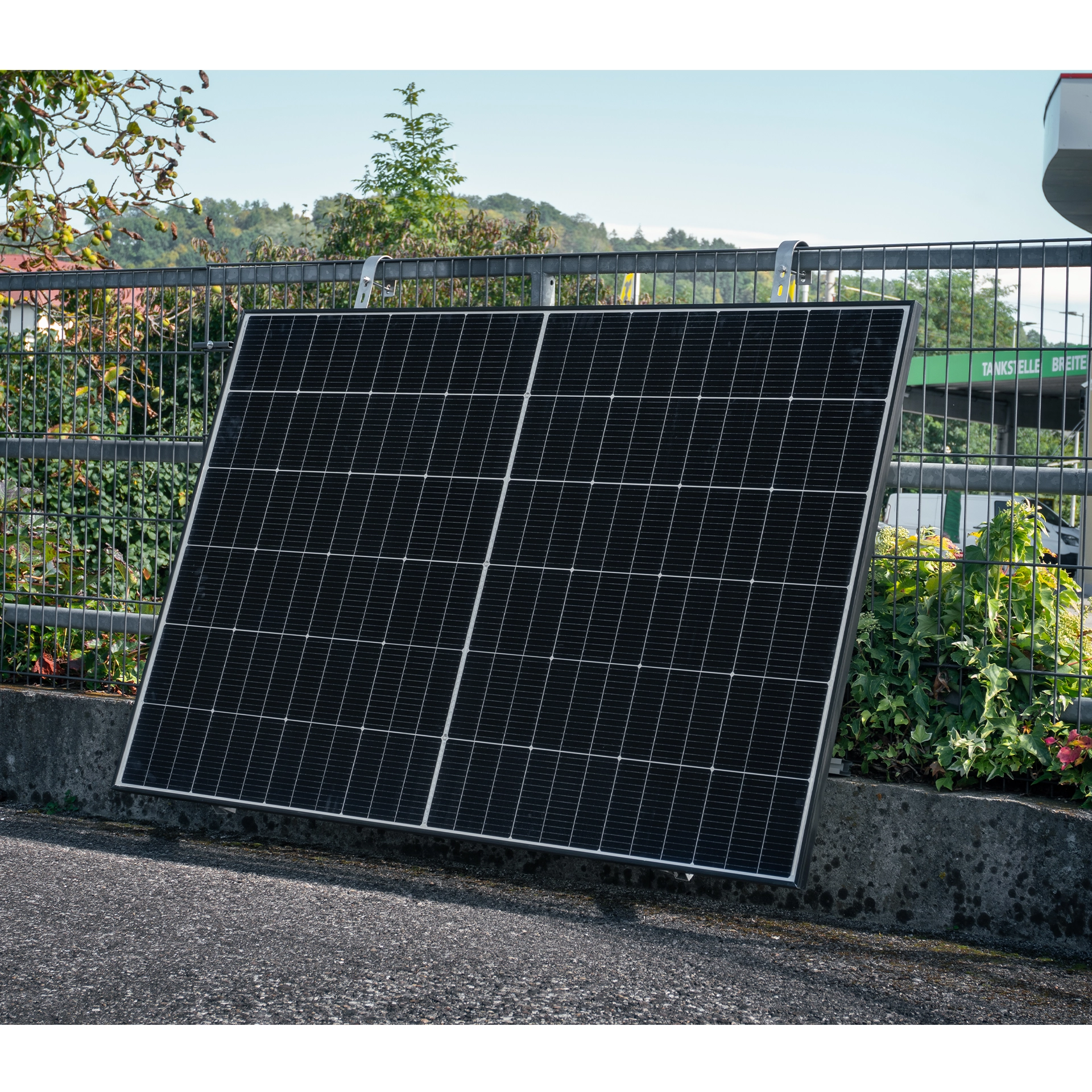 Balkon PV Montageset neigbar