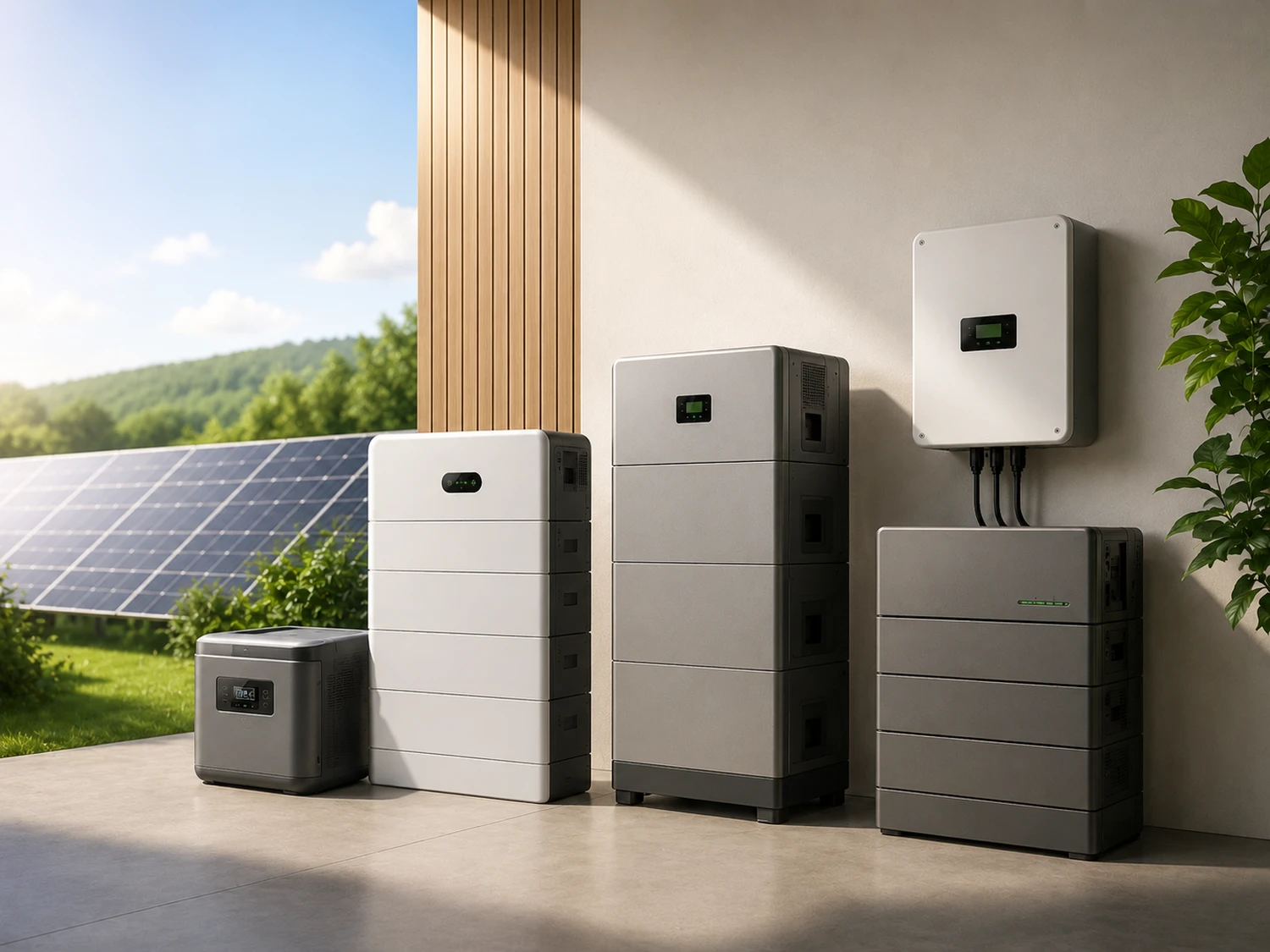 Stromspeicher für PV-Anlagen und Balkonkraftwerke