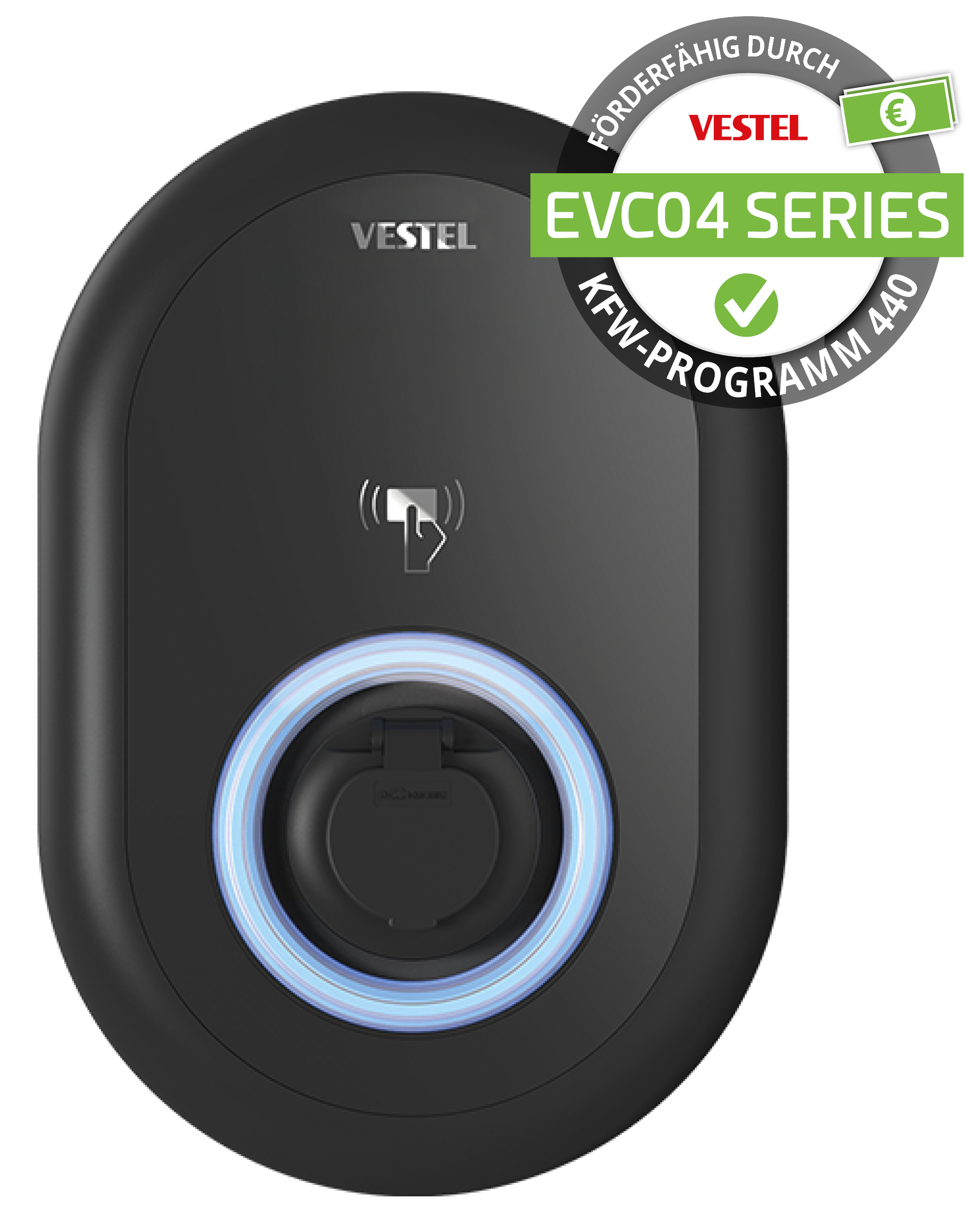 Vestel EVC04 Home Smart 22kW Typ 2 Buchse