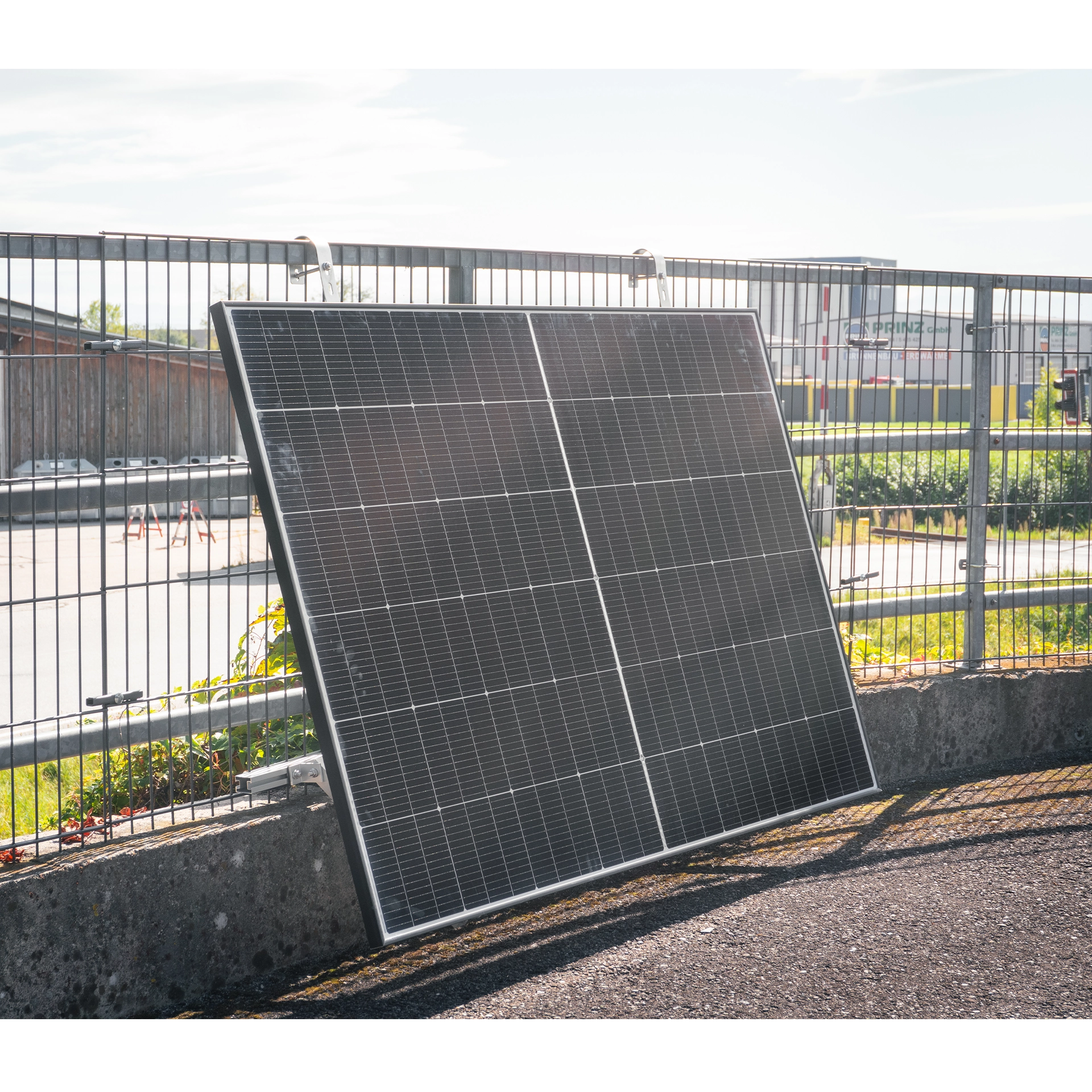 Balkon PV Montageset neigbar