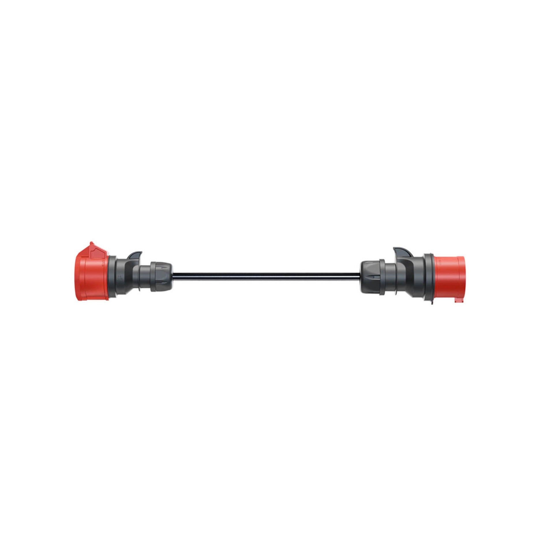 Adapter 11 kW go-e Gemini flex auf CEE 32 A rot