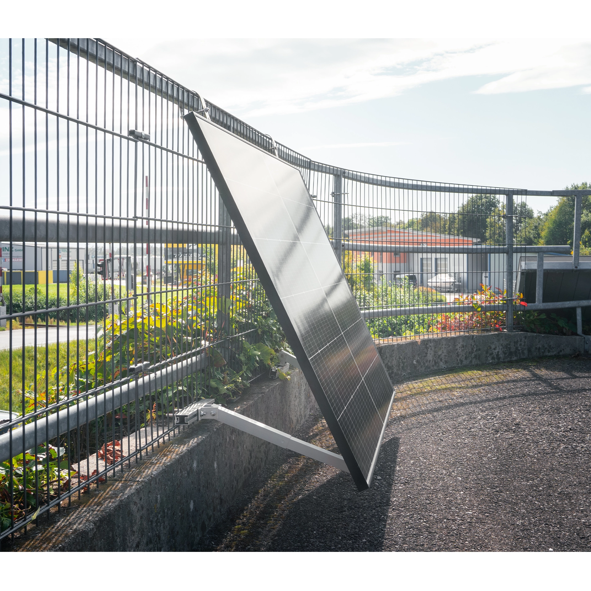 Balkon PV Montageset neigbar