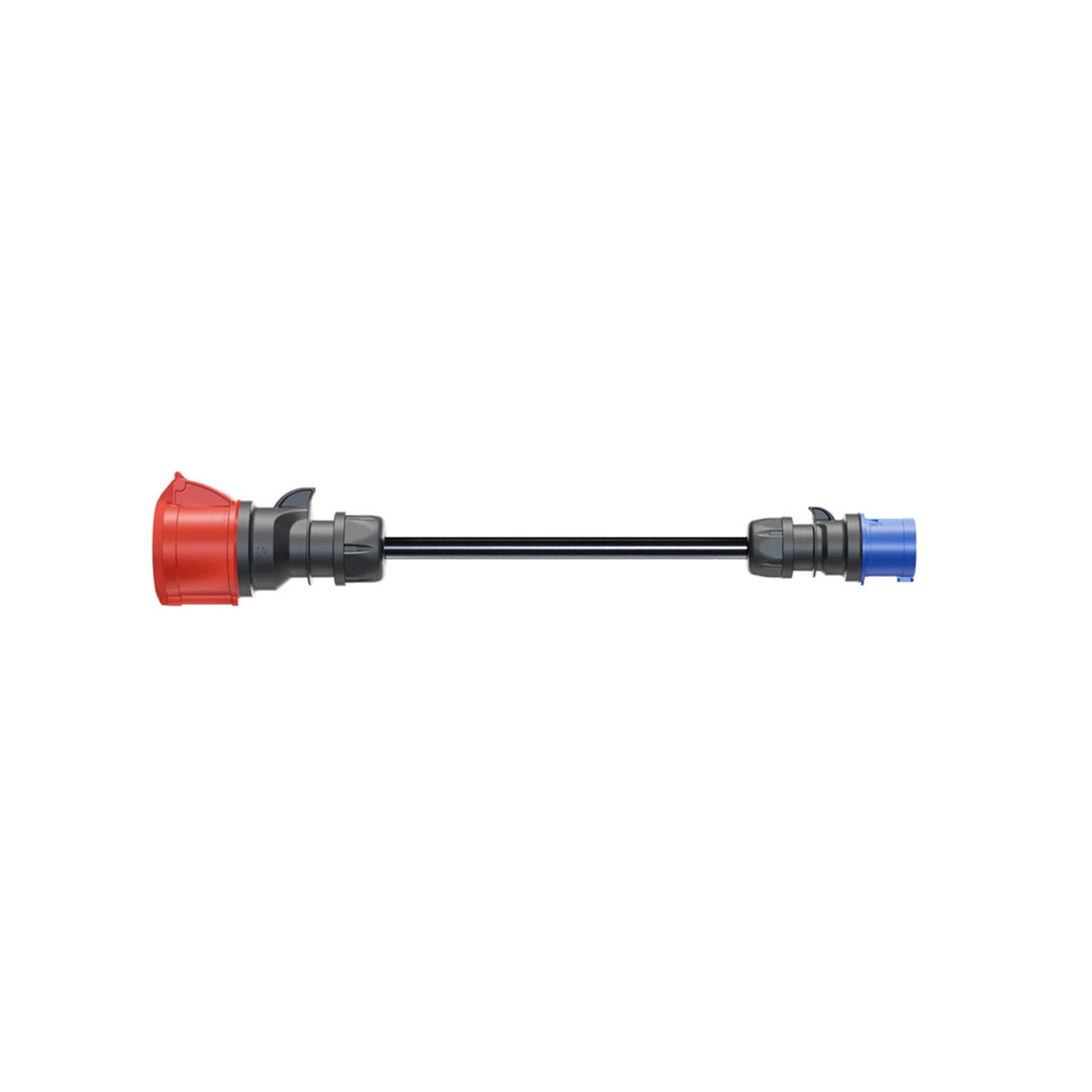 Adapter 22 kW go-e Gemini flex auf CEE 16 A blau