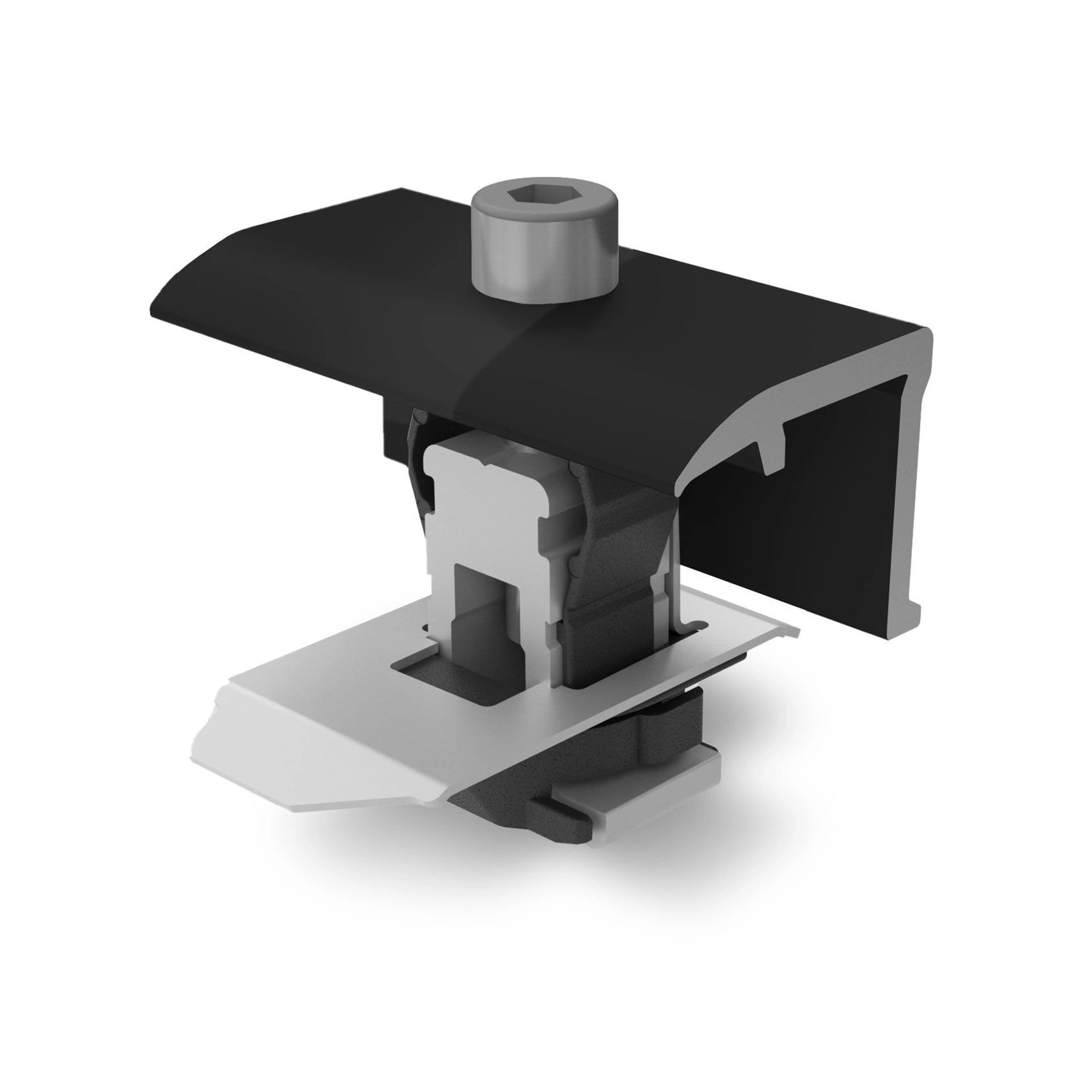 Endklemme Clamp EC 25-40mm schwarz